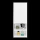 preview thumbnail 22 of 31, TUHOME Mila Wall-Mounted Bathroom Medicine Cabinet with Open & Closed Storage