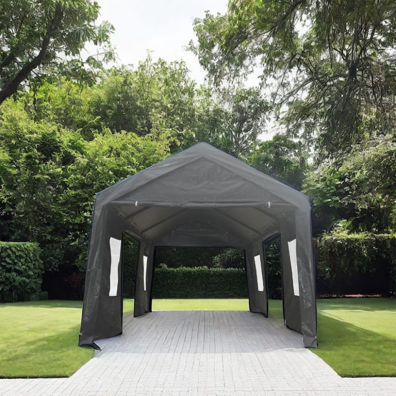 CUSchoice Heavy Duty Outdoor Portable Garage Canopy Carport