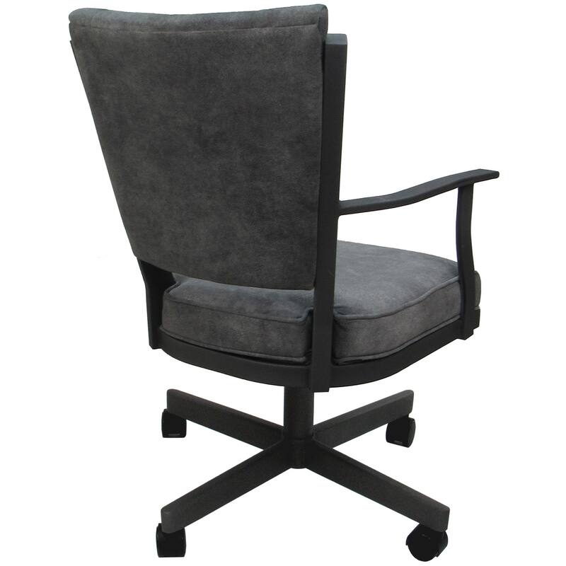 Montana Swivel Metal Dining Caster Chair on Reading Base