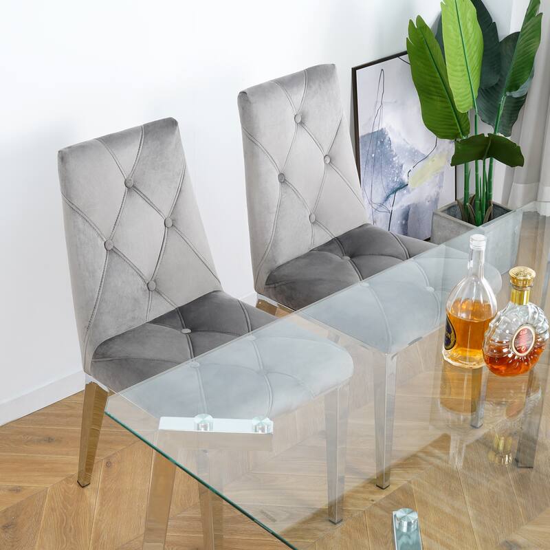 Set of 2 Modern Simple Dining Chair