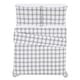 preview thumbnail 7 of 14, London Fog Printed Cotton Flannel 3 Piece Duvet Cover Set