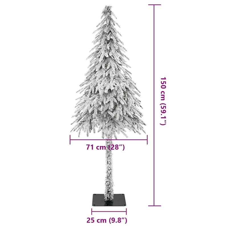 vidaXL Artificial Christmas Tree - 70.9" x 15.7