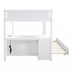 preview thumbnail 33 of 45, Full-Over-Full Bunk Bed with Twin size Trundle, Storage and Desk