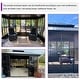 preview thumbnail 13 of 62, PURPLE LEAF Double Top Outdoor Sunroom Screen House Patio Hardtop Gazebo