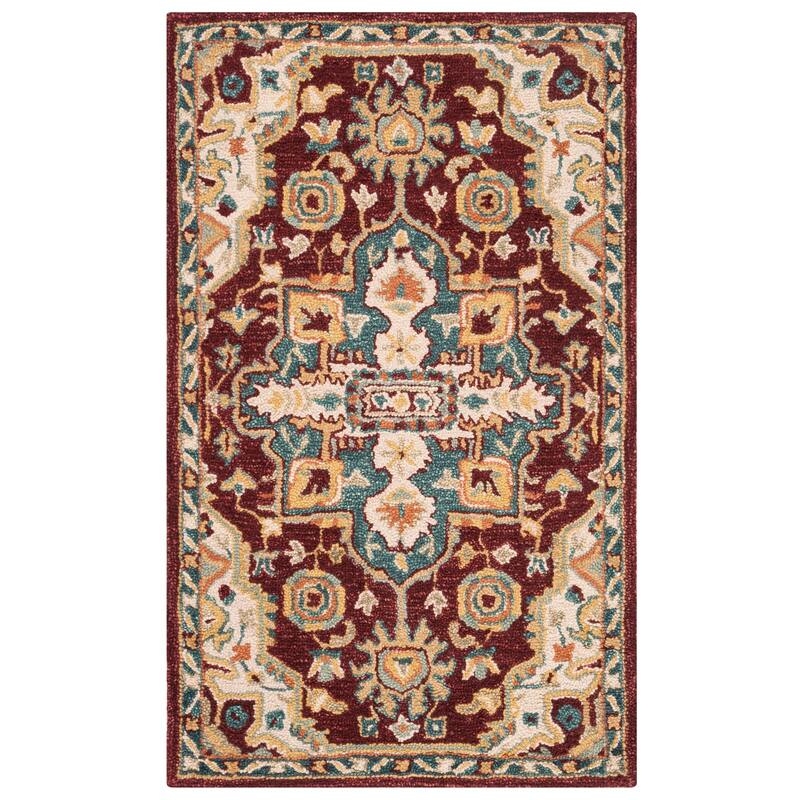 SAFAVIEH Handmade Aspen Renske Boho Tribal Wool Rug