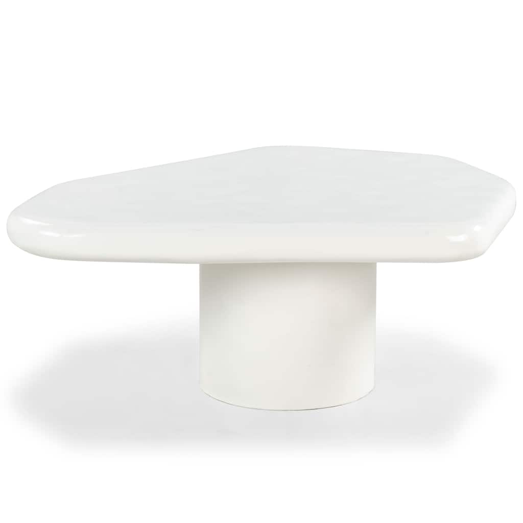 SAFAVIEH Couture Rhianna Concrete Coffee Table - 35"W x 28"D x 14"H