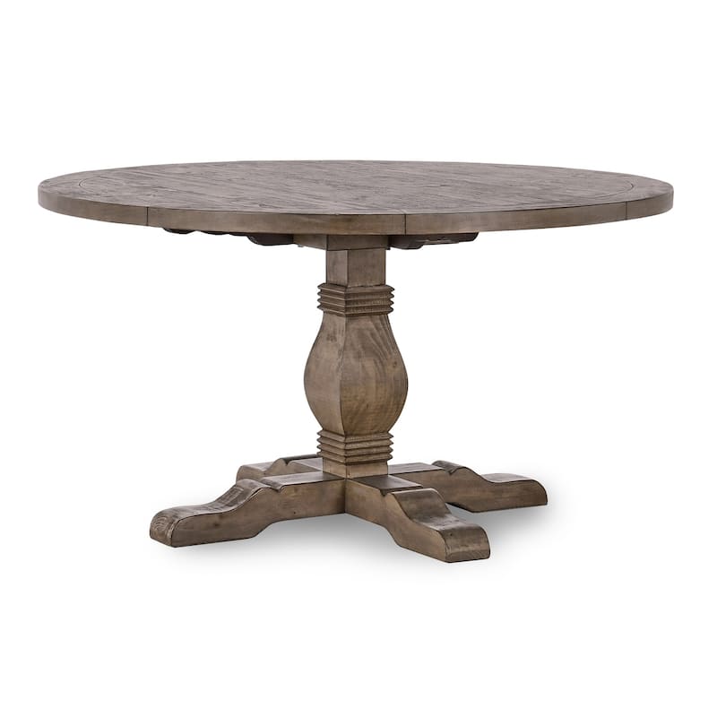 Kasey Reclaimed Pine Round Dining Table by Kosas Home