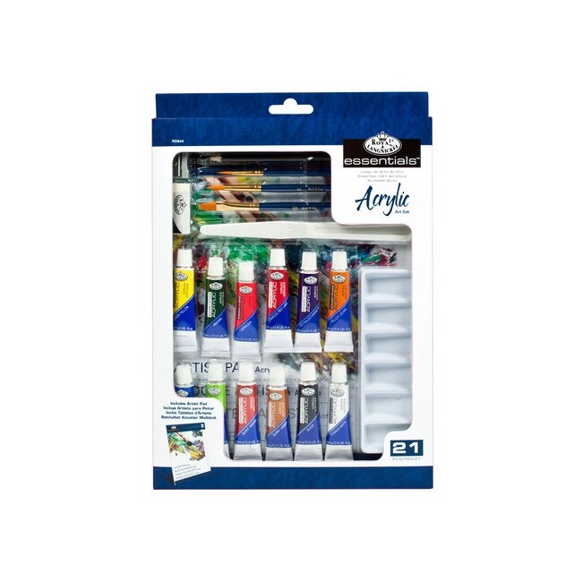 Shop Royal Brush Rd844 Acrylic Painting 21pc Box Set Free