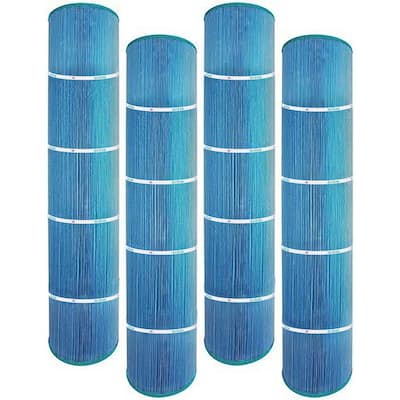 Hurricane 4 Pack HF7494 Elite Aseptic Pool and Spa Filter Cartridge Replacement - 18