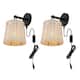 Option Black/Natural Rattan
