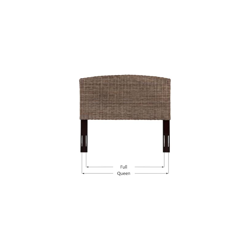 Cardiff Rattan Adjustable Headboard