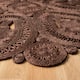 SAFAVIEH Handmade Natural Fiber Ljiljanka Floral Jute Rug
