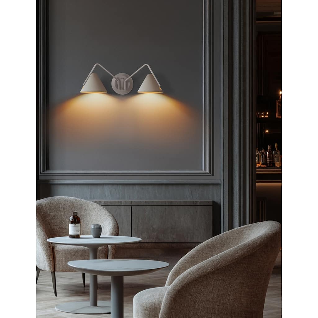 Justice Design Group EVOLV Zag 2-Light Wall Sconce