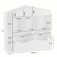 preview thumbnail 6 of 4, 31 in.W Kids Toy Freestanding Storage Cabinet and Bookshelf with 9 Cubbies and Bins