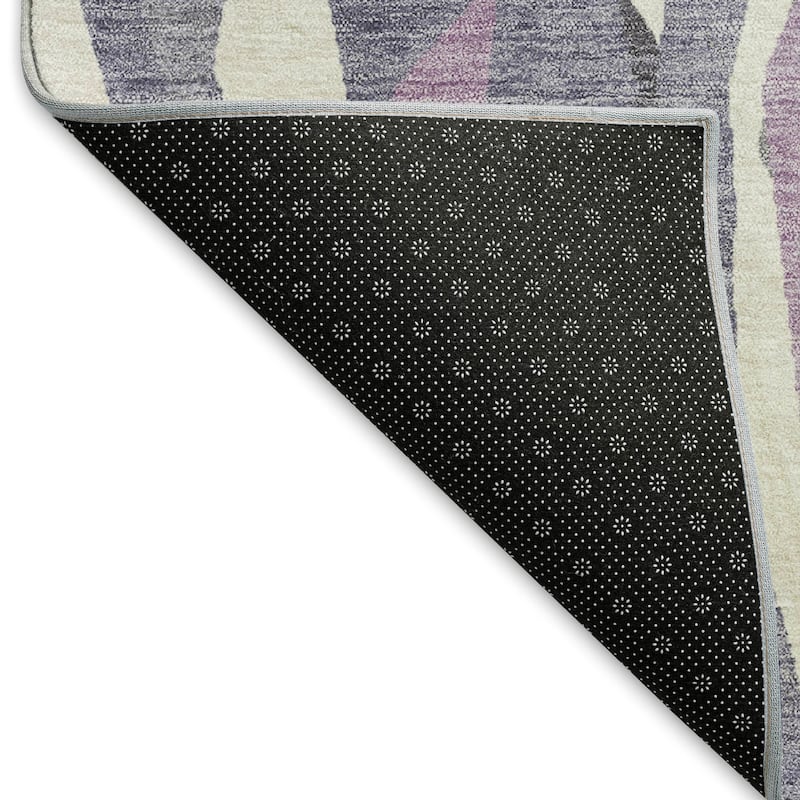 Machine Washable Indoor/ Outdoor Contemporary Dylan Chantille Rug