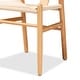 preview thumbnail 5 of 7, Carson Carrington Akaa Brown Wood Dining Chair (Set of 2)