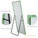 preview thumbnail 100 of 165, Modern Freestanding Full Length Rectangular Floor Mirror