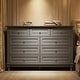 preview thumbnail 18 of 36, 9-Drawer Dresser for Bedroom, 55.1" Wide Chest of Drawers with Anti-Tip Kit, Large Storage Organizer Cabinet