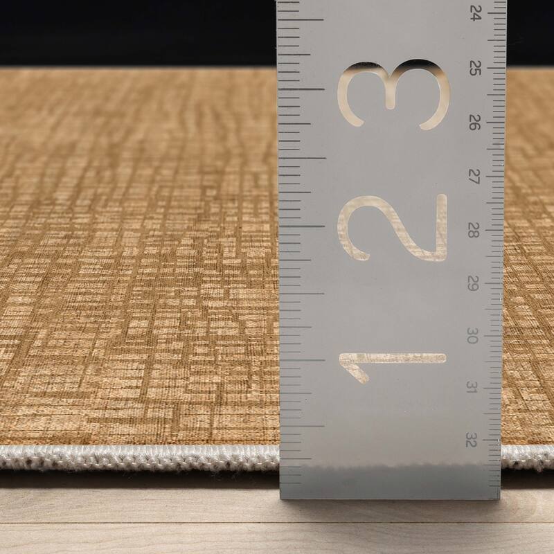 Well Woven Abstract Nightscape Geometric Flat-Weave Area Rug