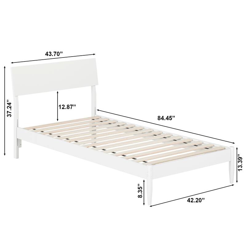Bradford Platform Bed with Adjustable Headboard