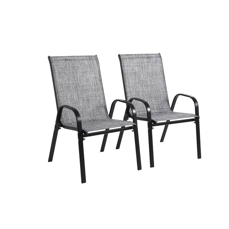 2 Piece Patio Chairs (Excluding the table)
