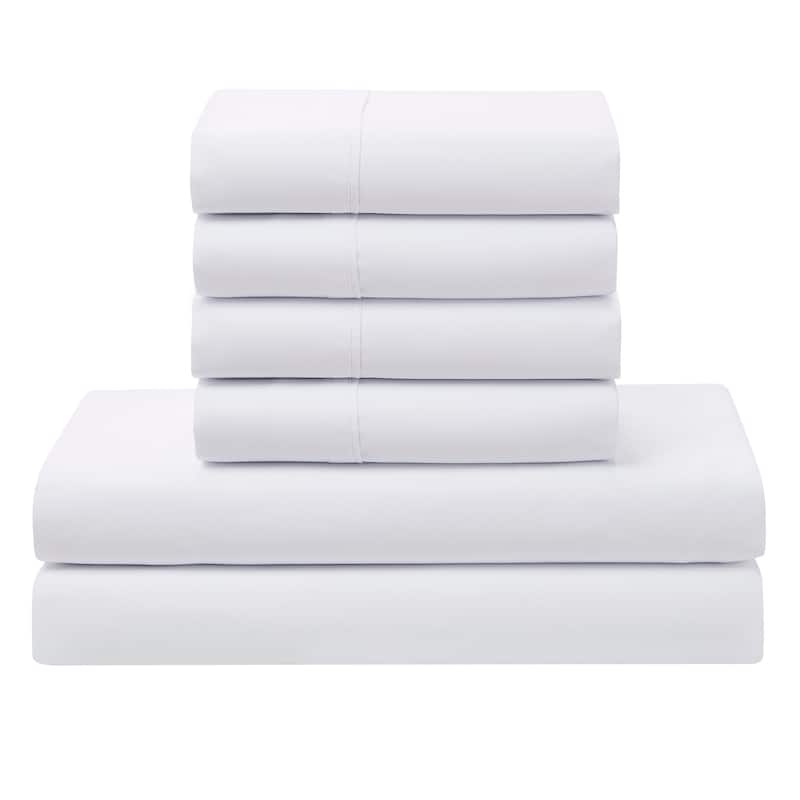 Sweet Home Collection Luxury Solid Bed-In-a-Bag with Sheet Set