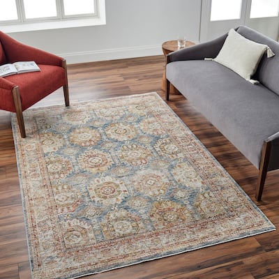 Terriey Traditional Area Rug