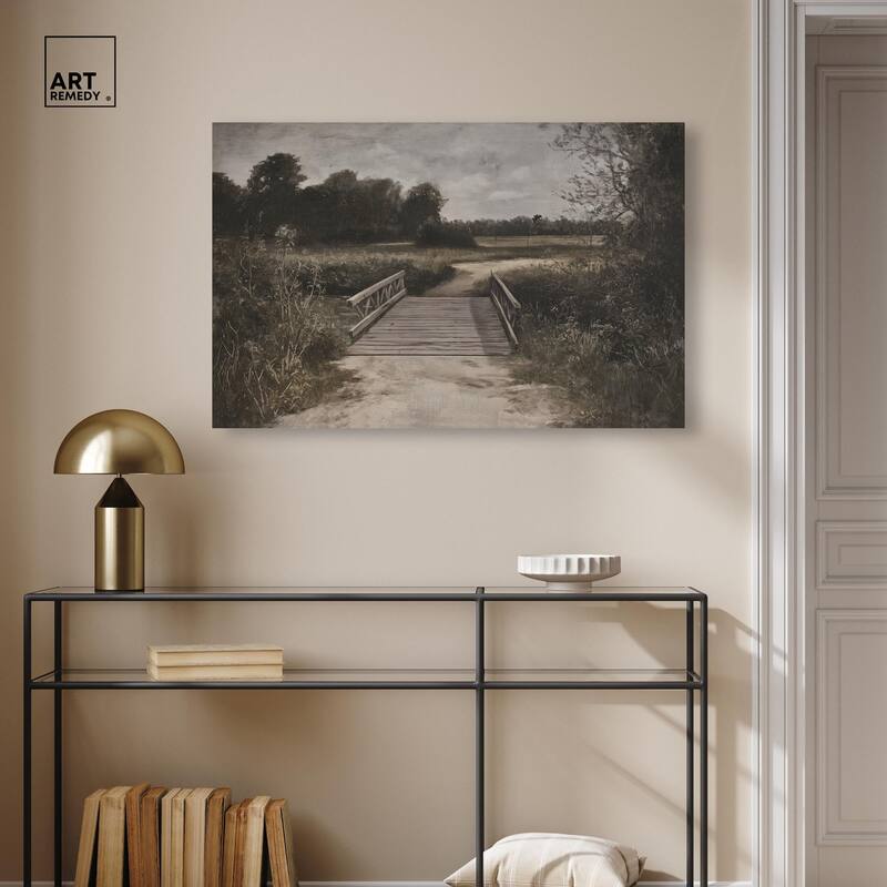 Bridge to Beyond Canvas by Art Remedy, Gallery Wrapped
