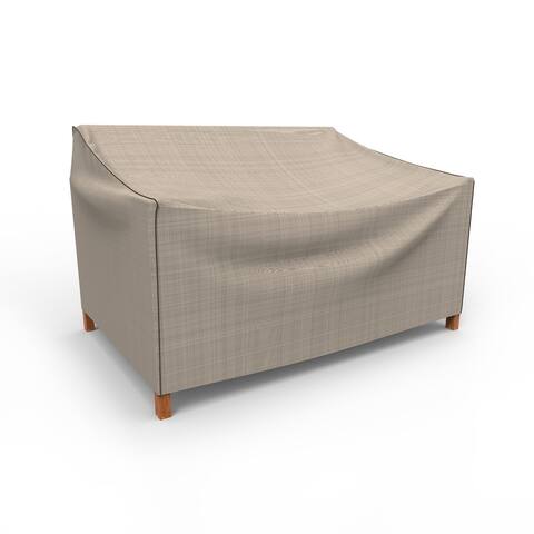 Budge StormBlock Mojave Black Ivory Patio Sofa Cover Multiple Sizes