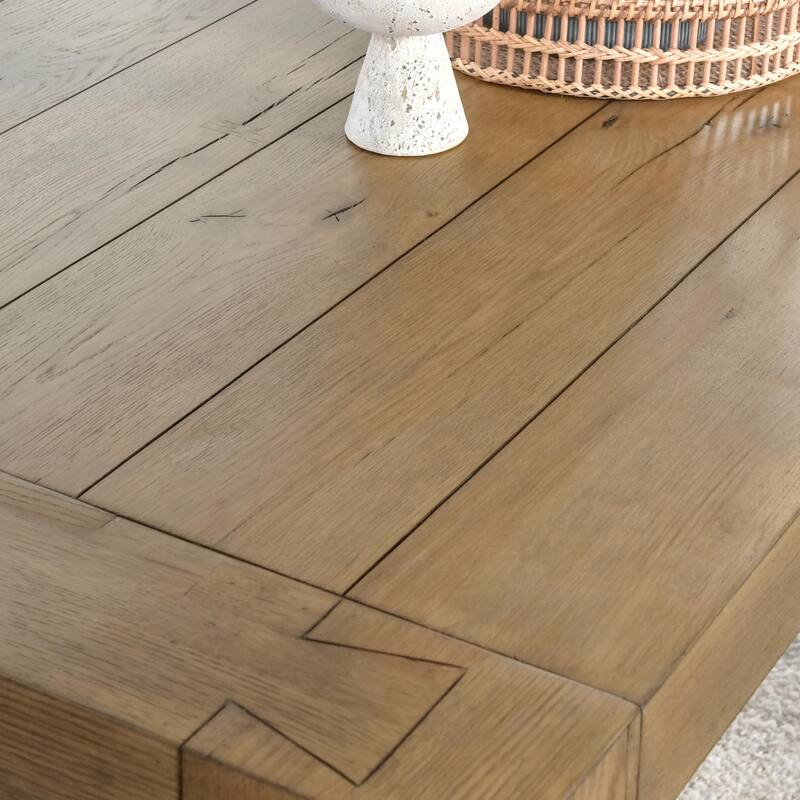 Classic Home Kingston 89" Reclaimed Oak Dining Table