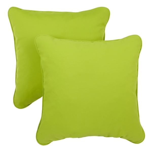 Lime green outdoor pillows sales