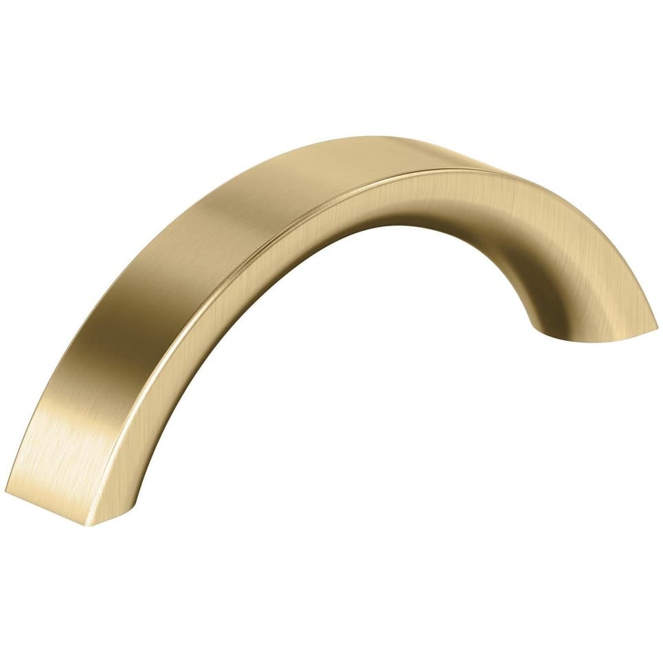 Amerock BP37345 Parabolic 3" Center to Center Arch Cabinet Pull - Champagne Bronze