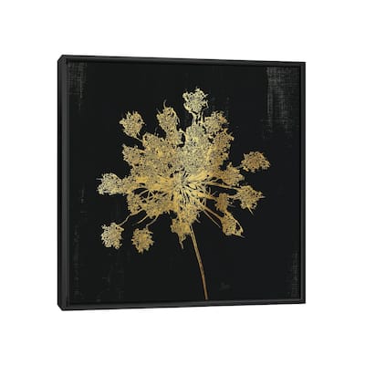 iCanvas "Lacy Gold II" by Nan Framed