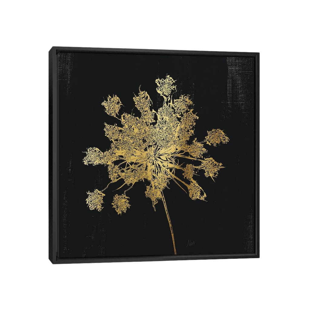 iCanvas "Lacy Gold II" by Nan Framed