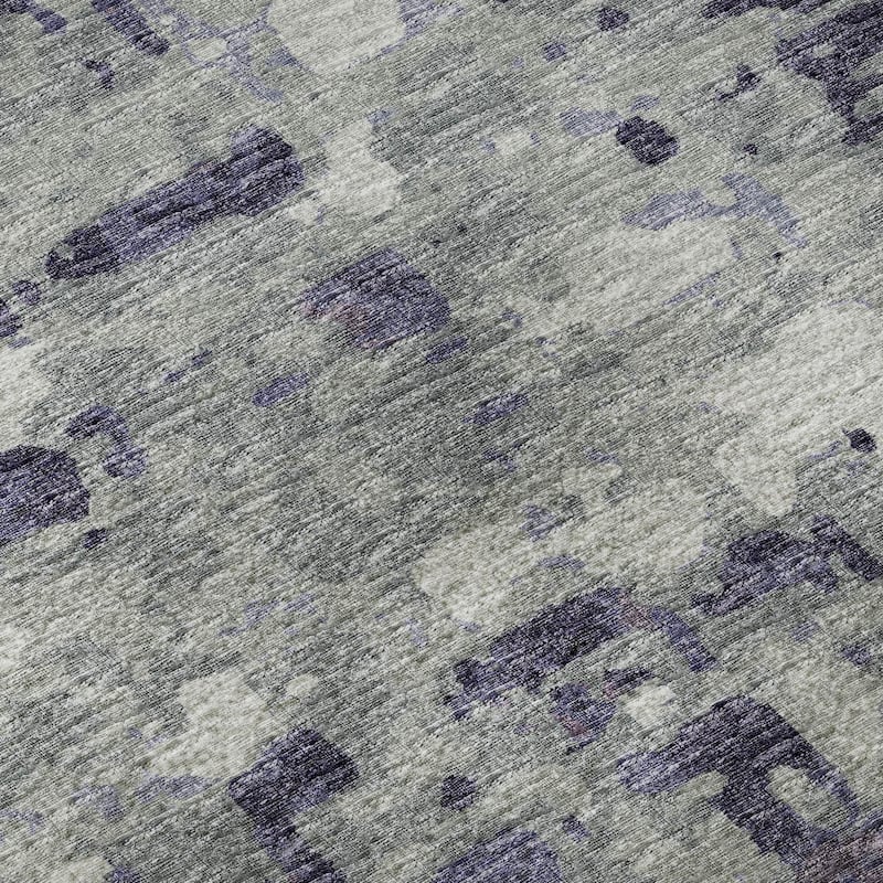 Premium Washable Super Soft Abstract Plaid Mayfield Rug