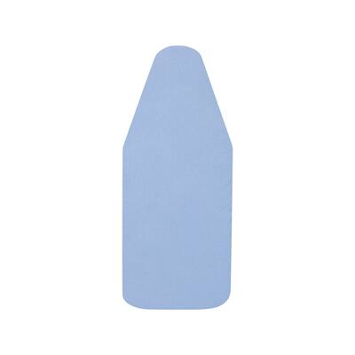 Household Essentials 100% Cotton No-Slip Tabletop Ironing Board Cover and Pad, Blue Silicone