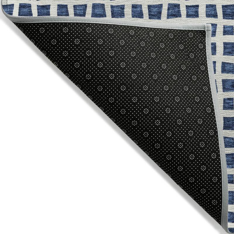 HomeRoots Geometric Transitional Rectangle Outdoor Rug