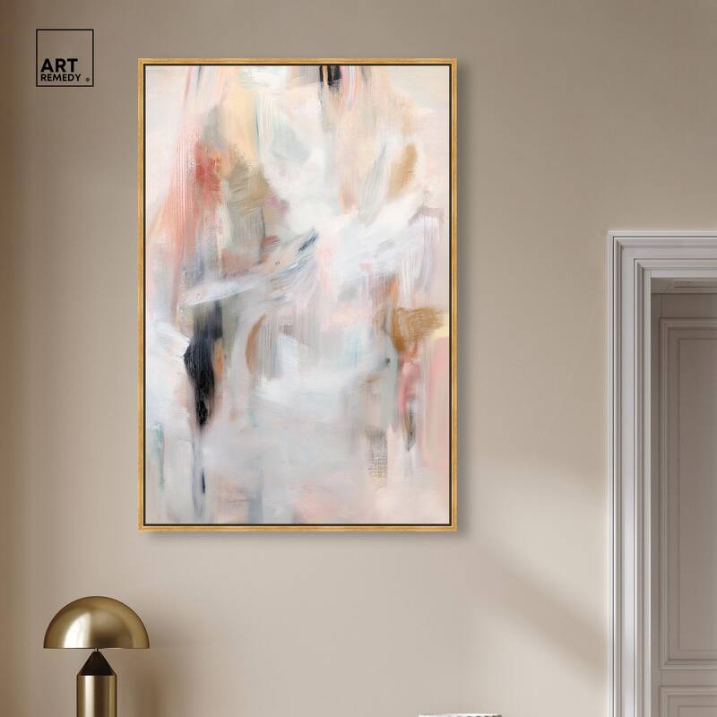 Drifting Colors II Canvas by Art Remedy