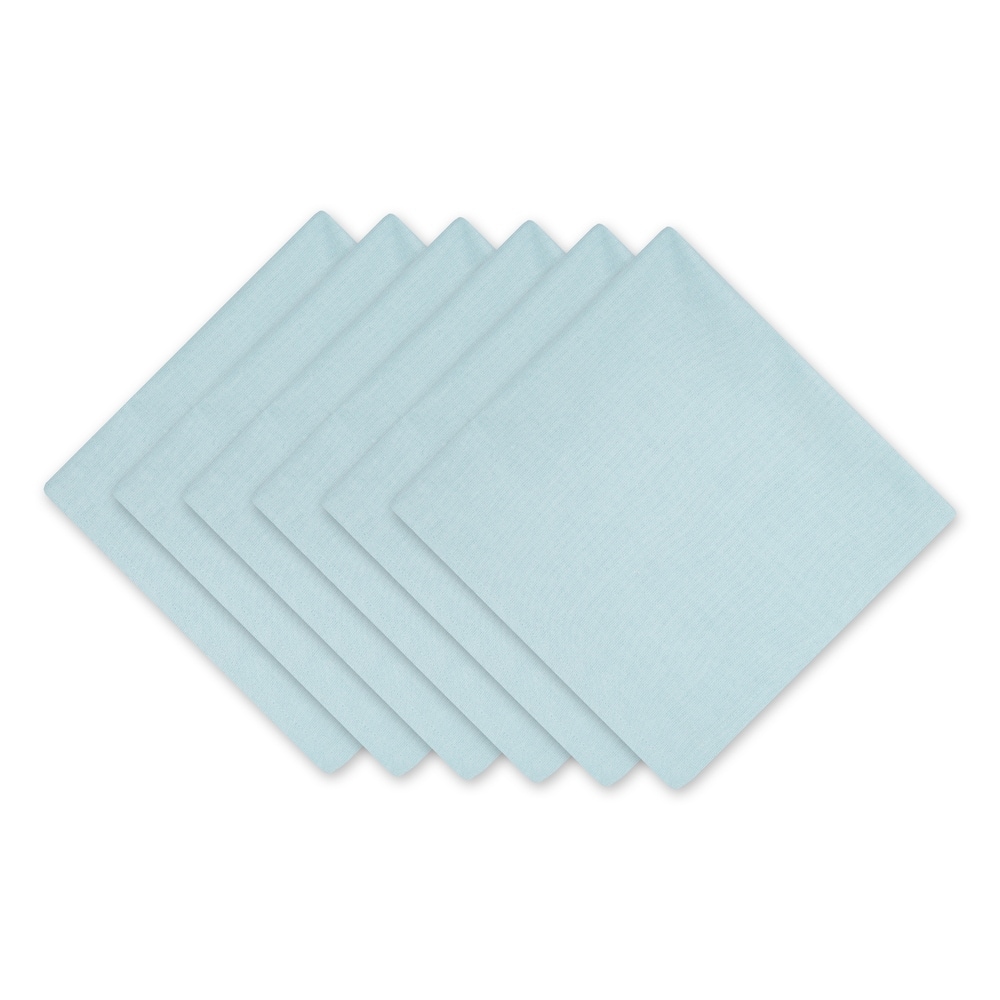 DII Solid Cotton Napkin Set/6
