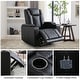 preview thumbnail 17 of 18, Electric Power Theater Recliner Chair with USB Ports and Cup Holders