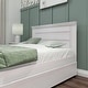 preview thumbnail 14 of 19, Max and Lily Farmhouse Full Bed with Panel Headboard with Trundle