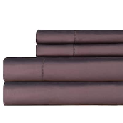 Celeste Home 610TC Pima Cotton Sateen Deep Pocket Sateen Bed Sheet Set