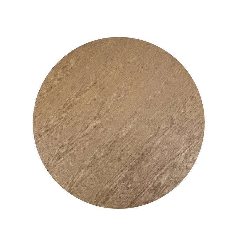 Magnussen Home Tristan Swiss Coffee 60" Round Dining Table - 60''W x 60''D x 30''H