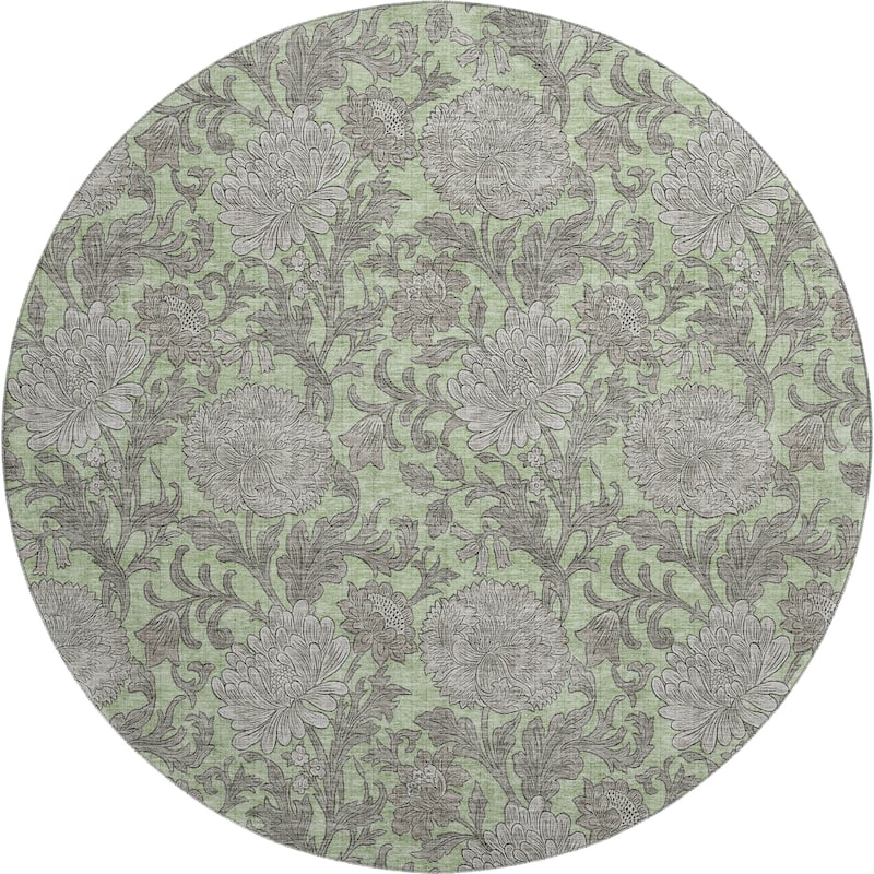 Premium Washable Super Soft Floral Mayfield Rug