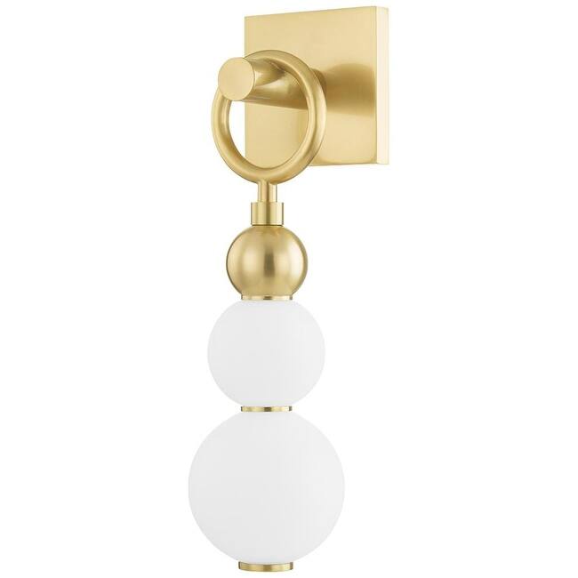 Hudson Valley Lighting PI1890101 Perrin 21" Tall LED Wall Sconce - Black Brass