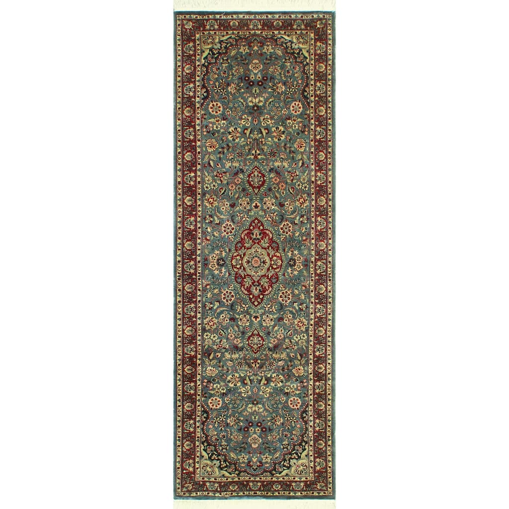 Pak-Persian Elvis Drk. Grey/Red Runner - 2'6" x 7'10"