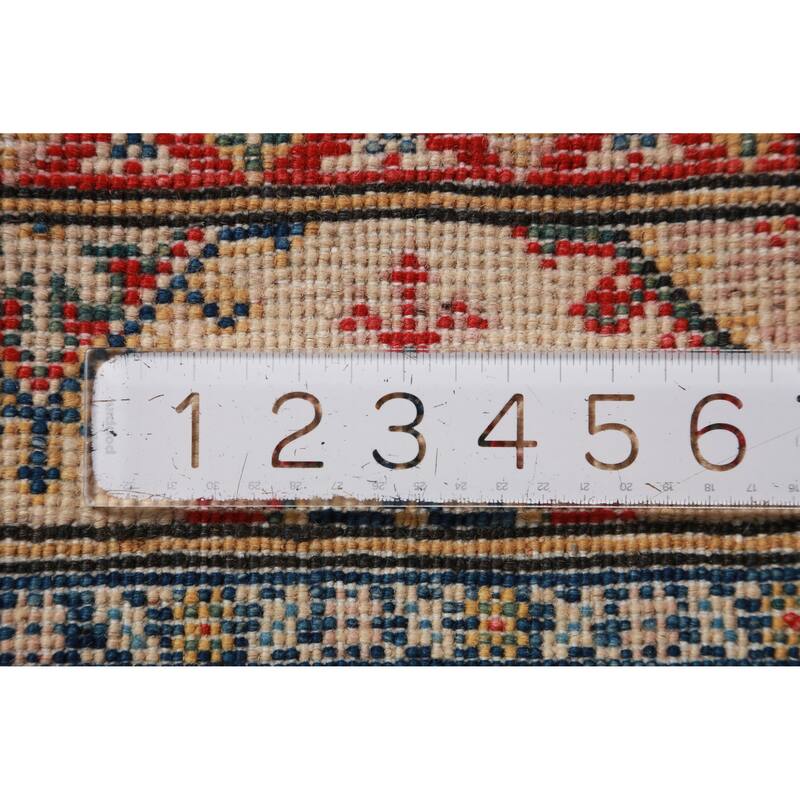 Blue Kazak Oriental Accent Foyer Rug Handmade Traditional Wool Carpet - 2'0"x 3'0"