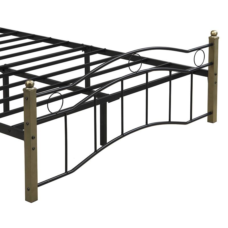 Bouvardia Contemporary Iron Bed Frame by Christopher Knight Home