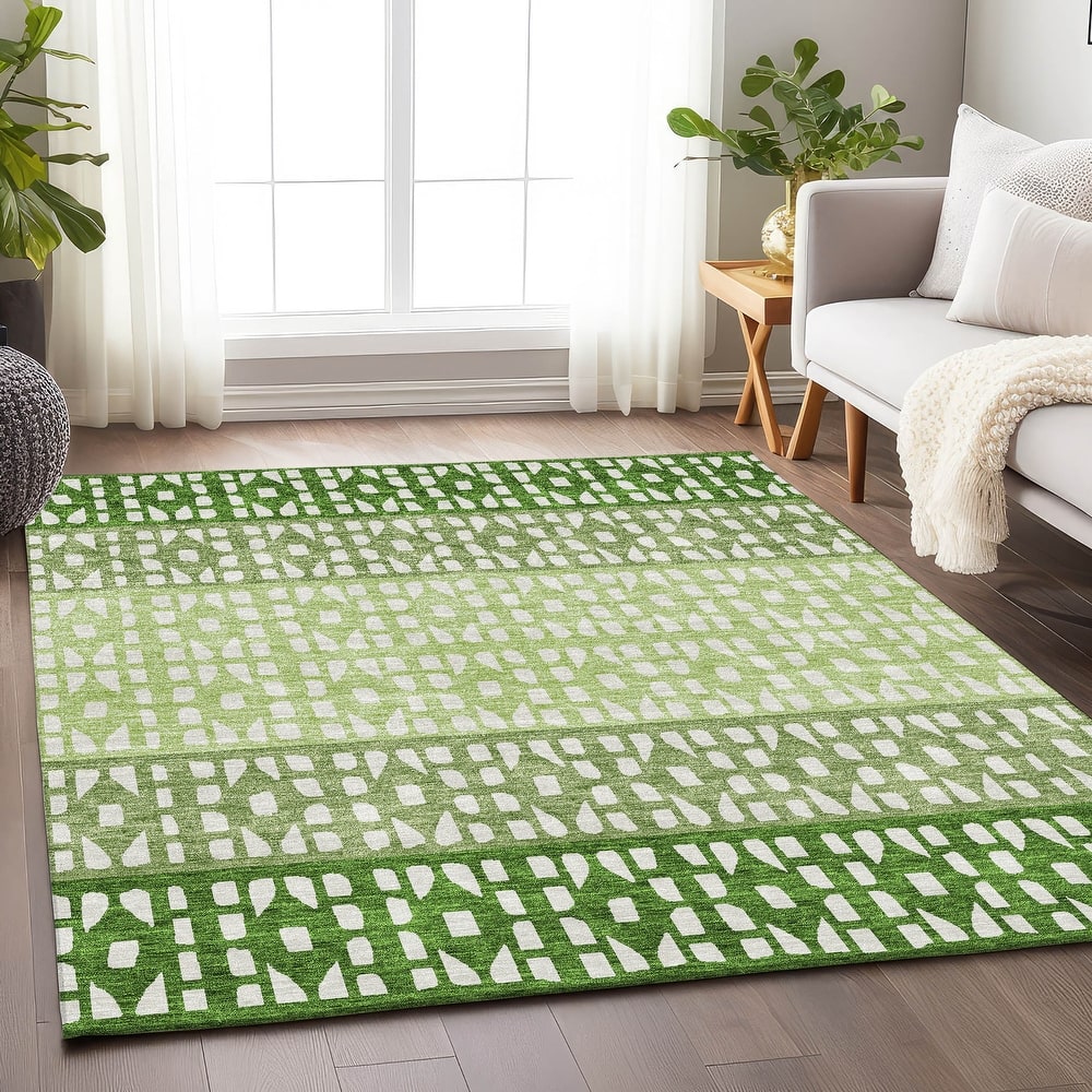Premium Washable Super Soft Ombre Imprints Mayfield Rug