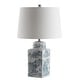 preview thumbnail 4 of 9, Cary 24.5" Chinoiserie LED Table Lamp, Blue/White by JONATHAN Y